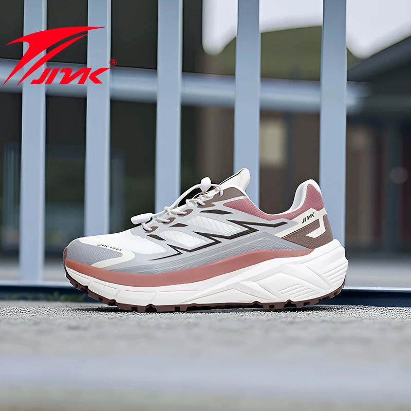 JMK/金莱克夏季网面男鞋透气防滑轻运动鞋休闲老爹鞋增高跑步鞋女