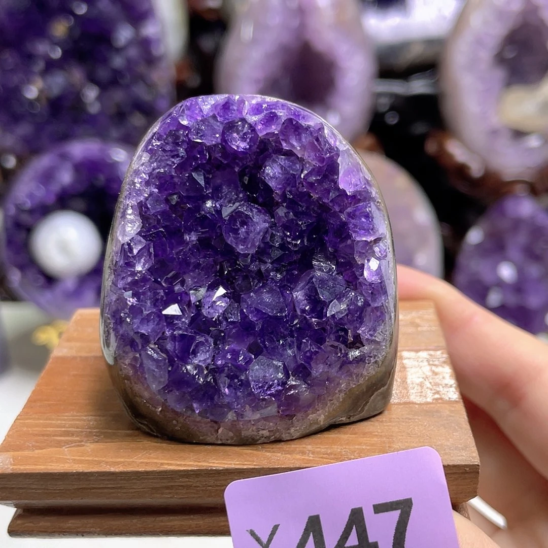 珠宝半成品未镶嵌紫晶