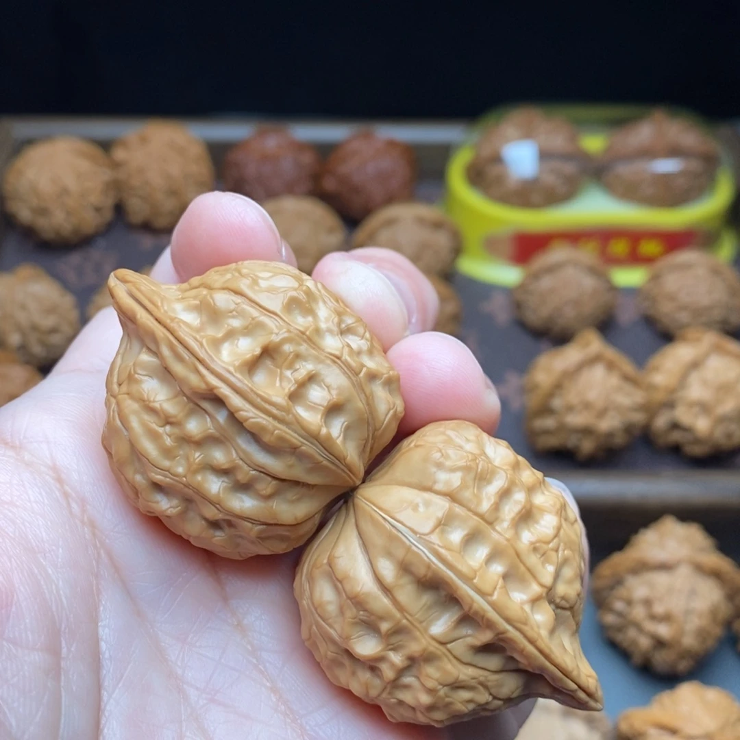 文玩核桃把件龟甲纹99