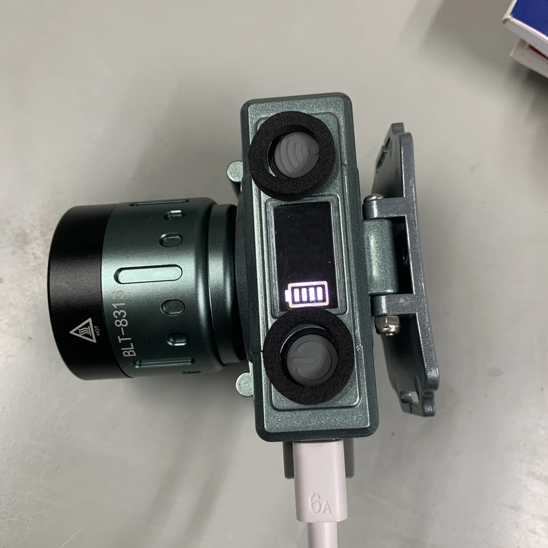 强光充电超亮头戴式头灯强光头灯可拉伸聚焦适合晚上干活户外使用