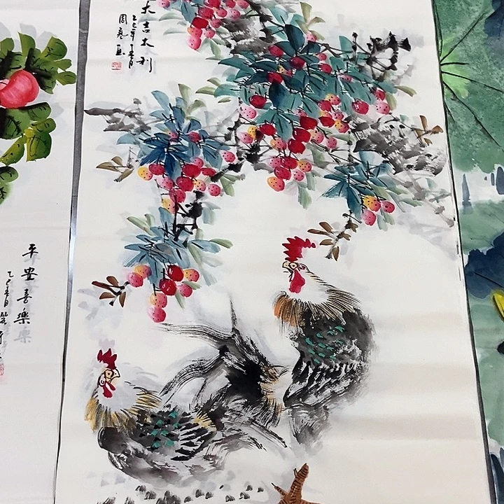 小周画廊的直播间