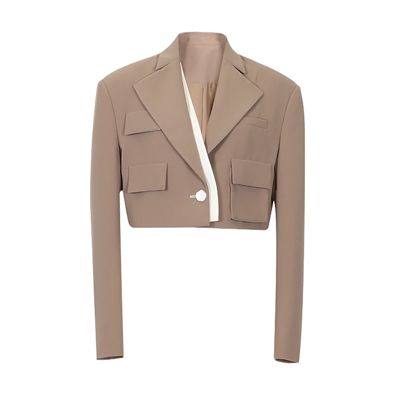 WRONG 告别专属价 // 撞色拼接侧边条外套 WP88JA010X20