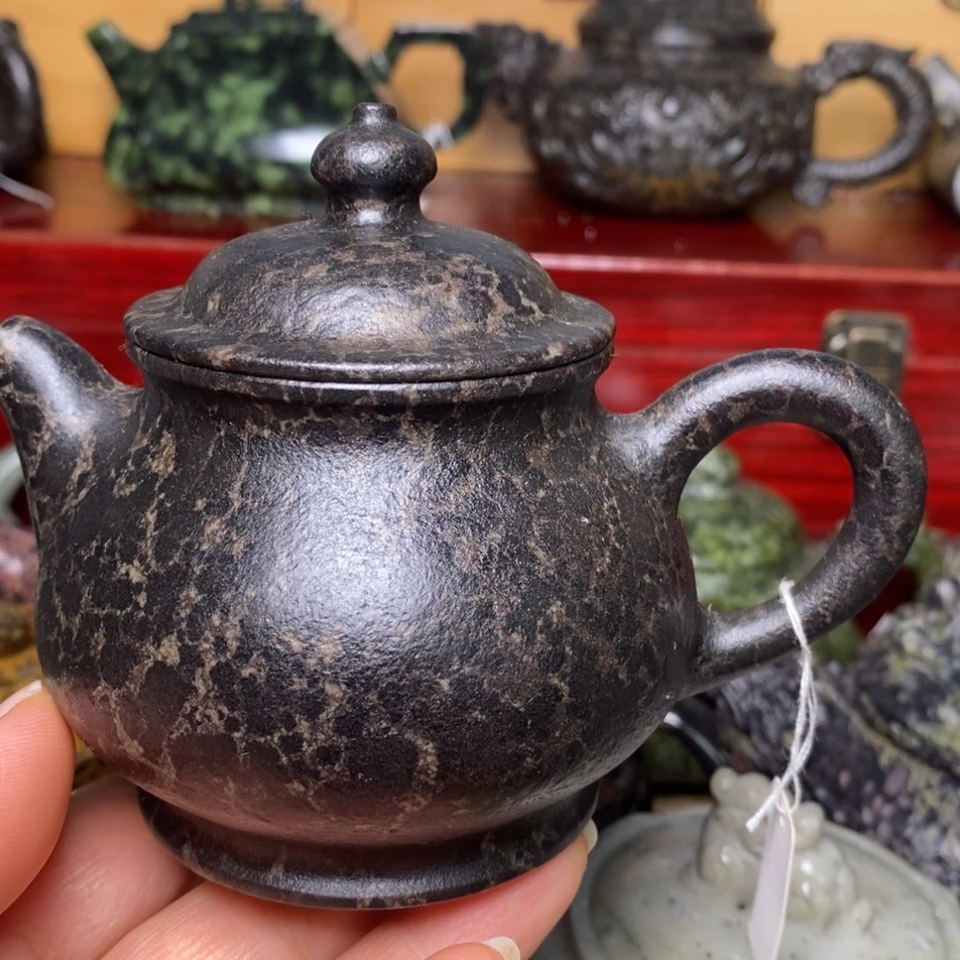 冰碛岩豹纹潘壶190cc