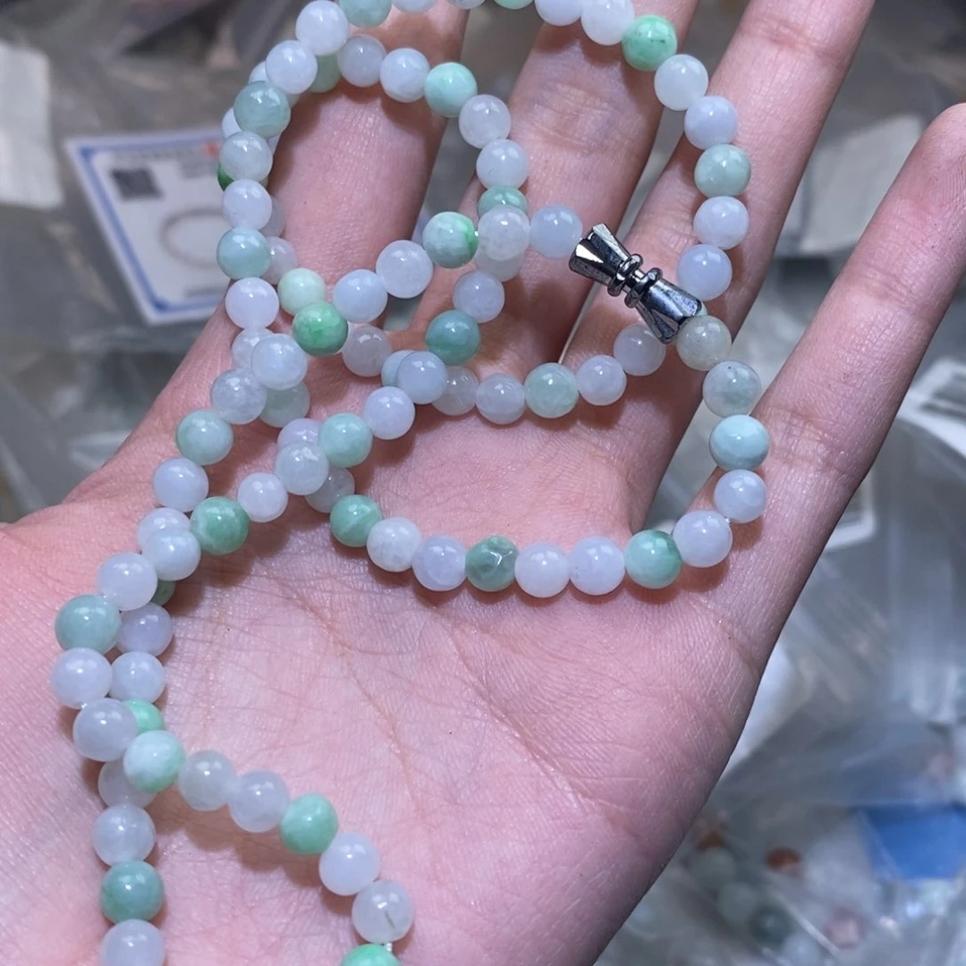 未镶嵌手串翡翠天然缅甸翡翠a货
