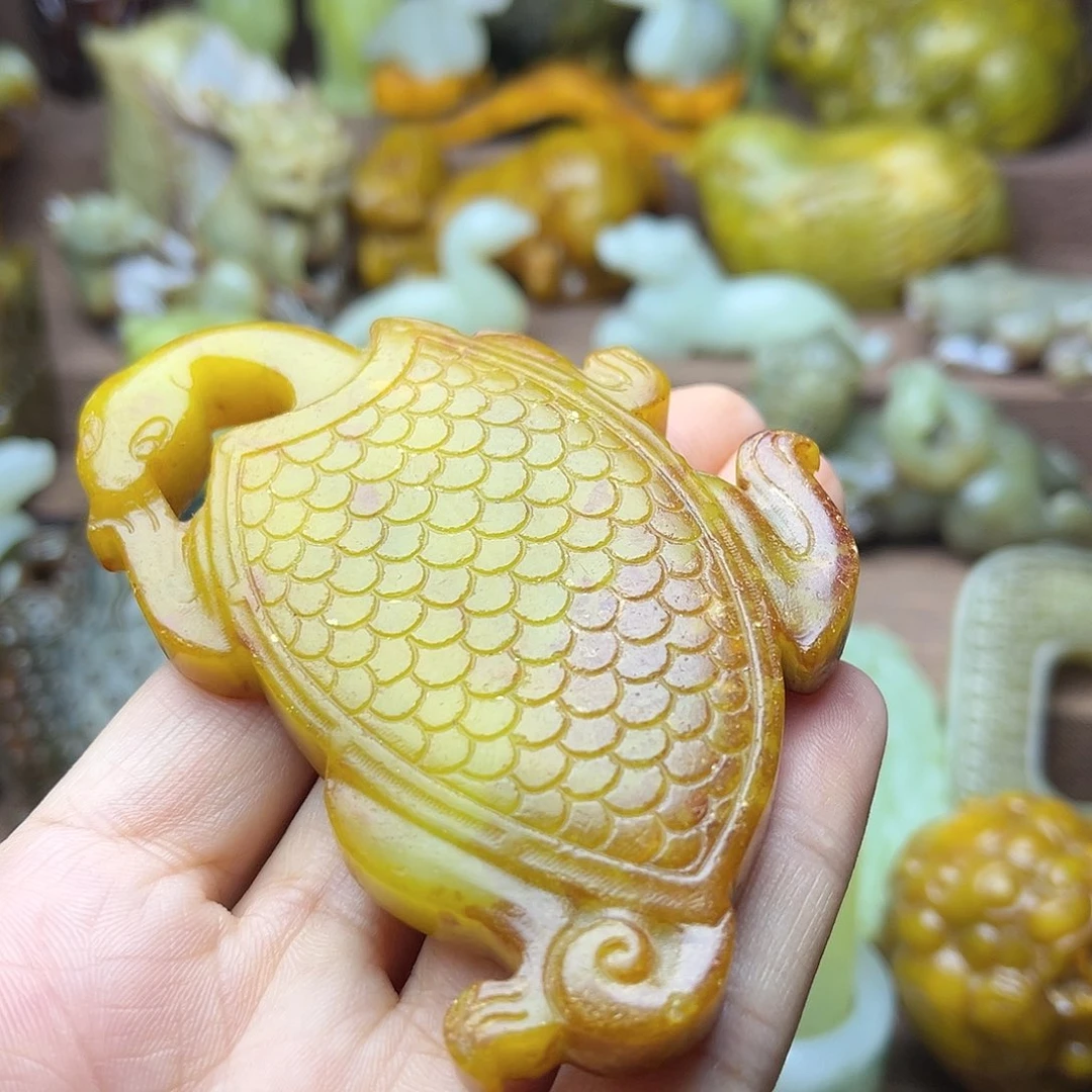 白玉菩提吊坠91。。