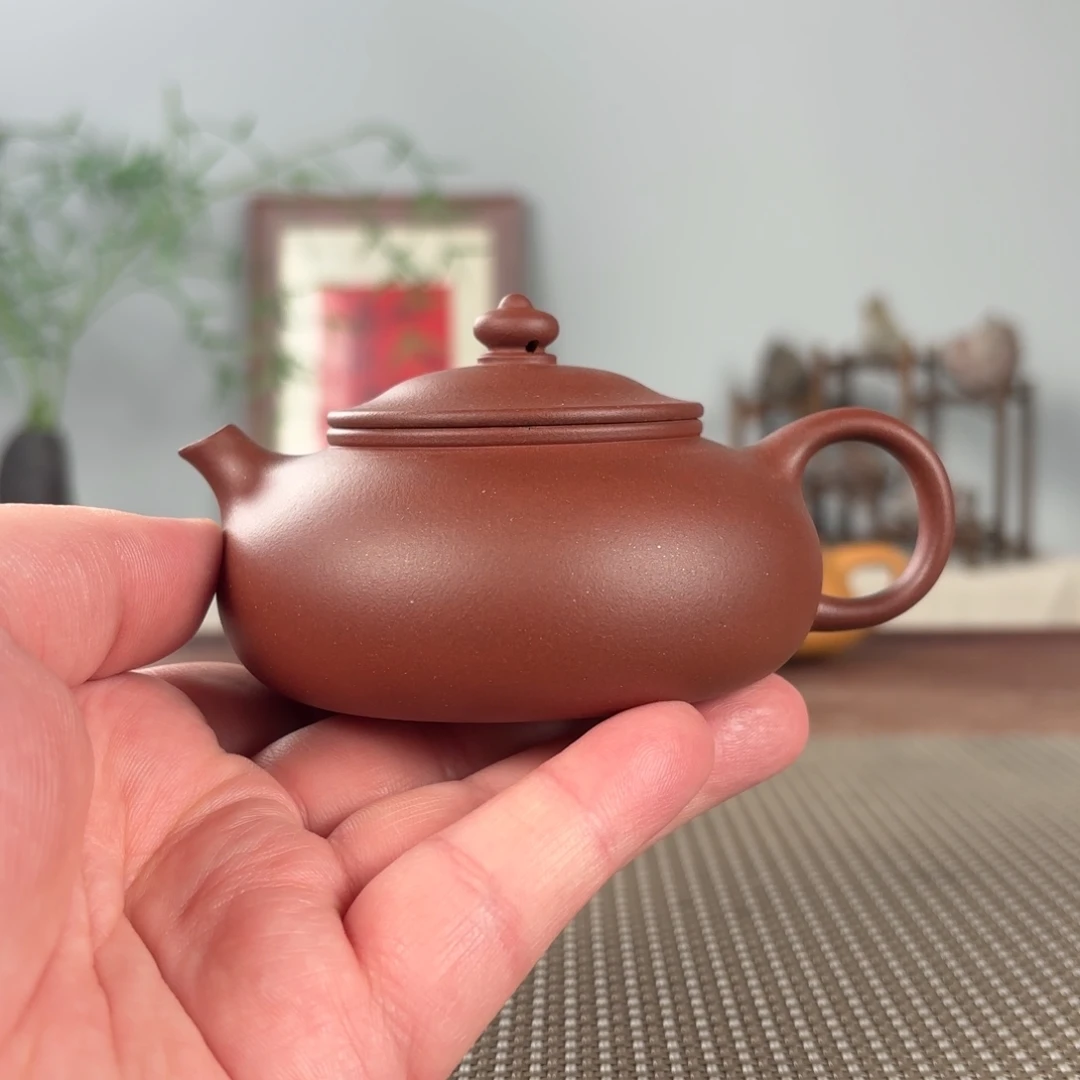 茶壶紫砂黄龙山原矿紫砂壶150