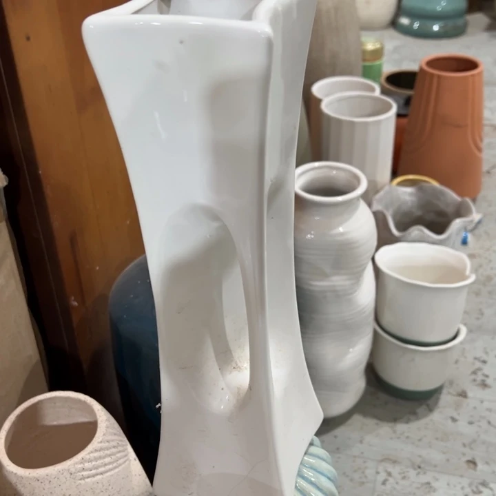 陶瓷花瓶摆件外贸出口（微瑕）