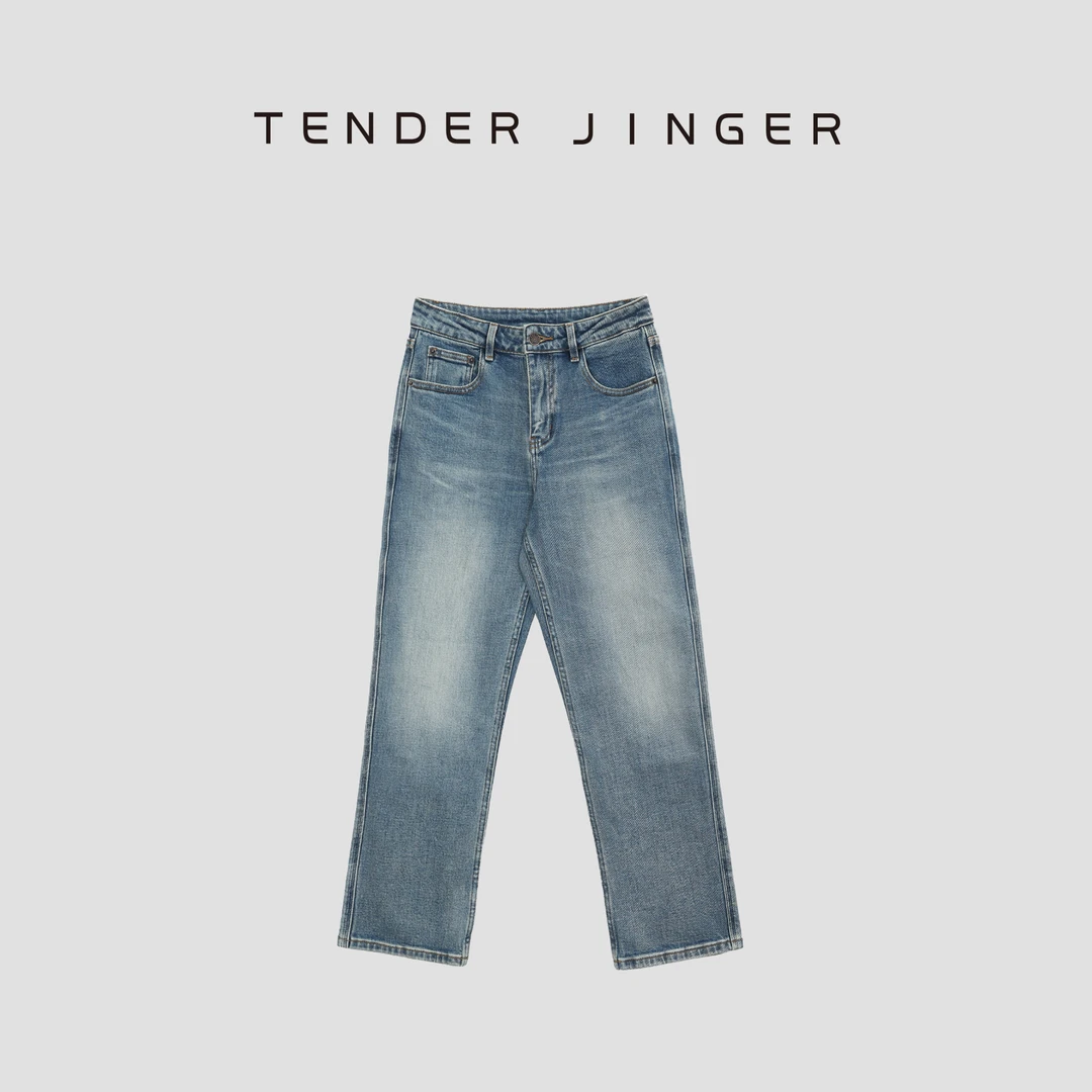 Tender Jinger立体三线直筒法棍裤T53YYL41125