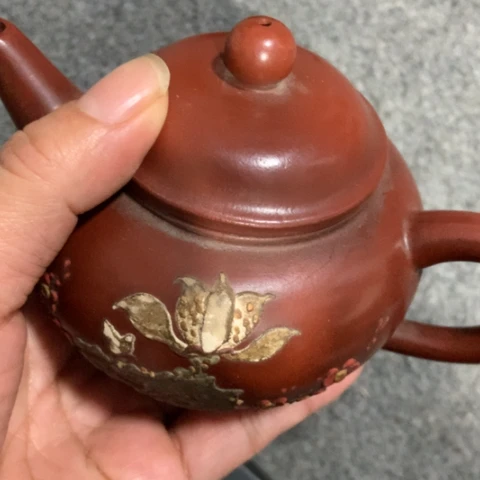 粤***G紫砂茶壶陶瓷摆件爱好者摆件