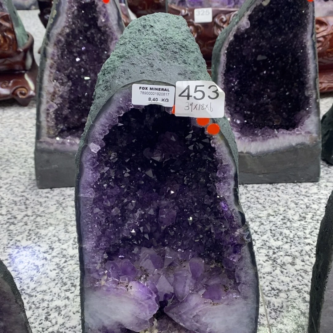 珠宝半成品未镶嵌紫晶453