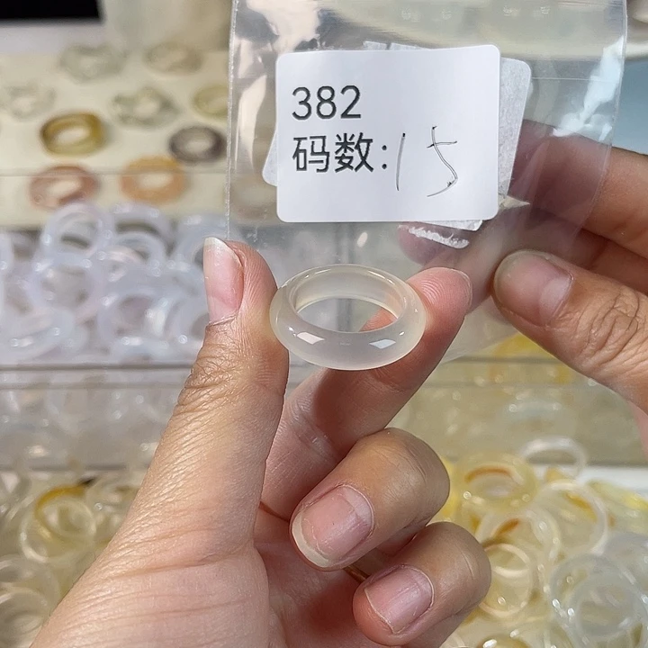 未镶嵌戒指玛瑙/玉髓382
