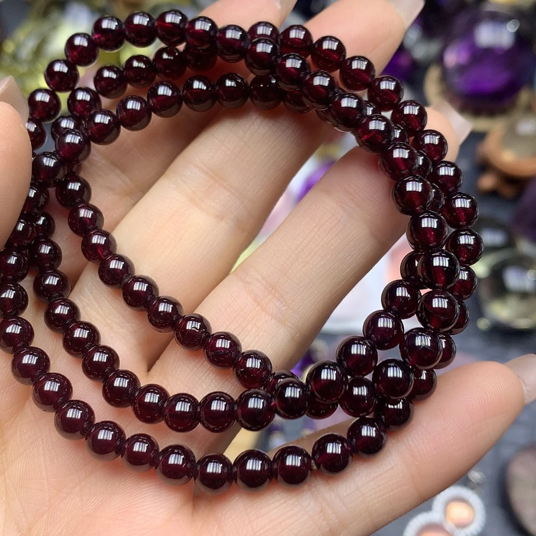 手链未镶嵌石榴石手链