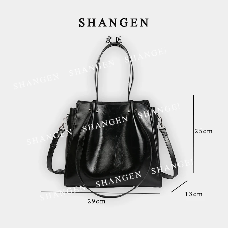 【南沙瑞熙】SKL-5565-黑色-轻奢时尚女士新款手提单肩斜挎包