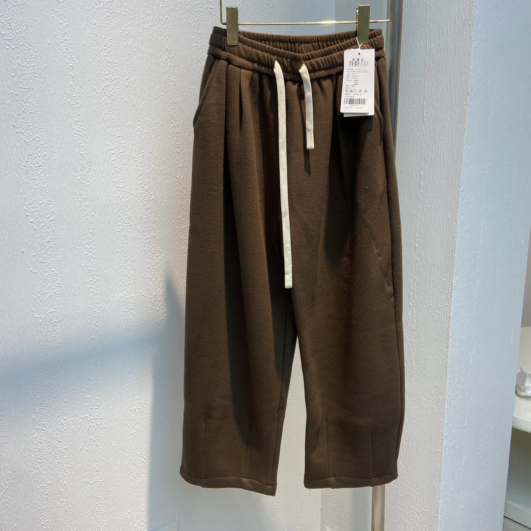 吉米赛欧【加绒休闲裤】1B2353003  秋冬款舒适时尚休闲纯色