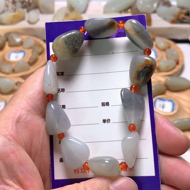 和田玉（白玉）手串未镶嵌