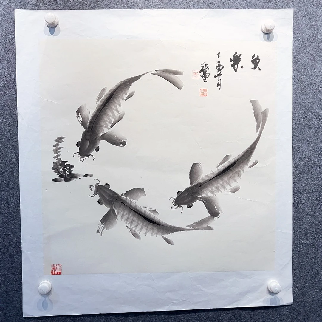 国画纯手绘系列画心