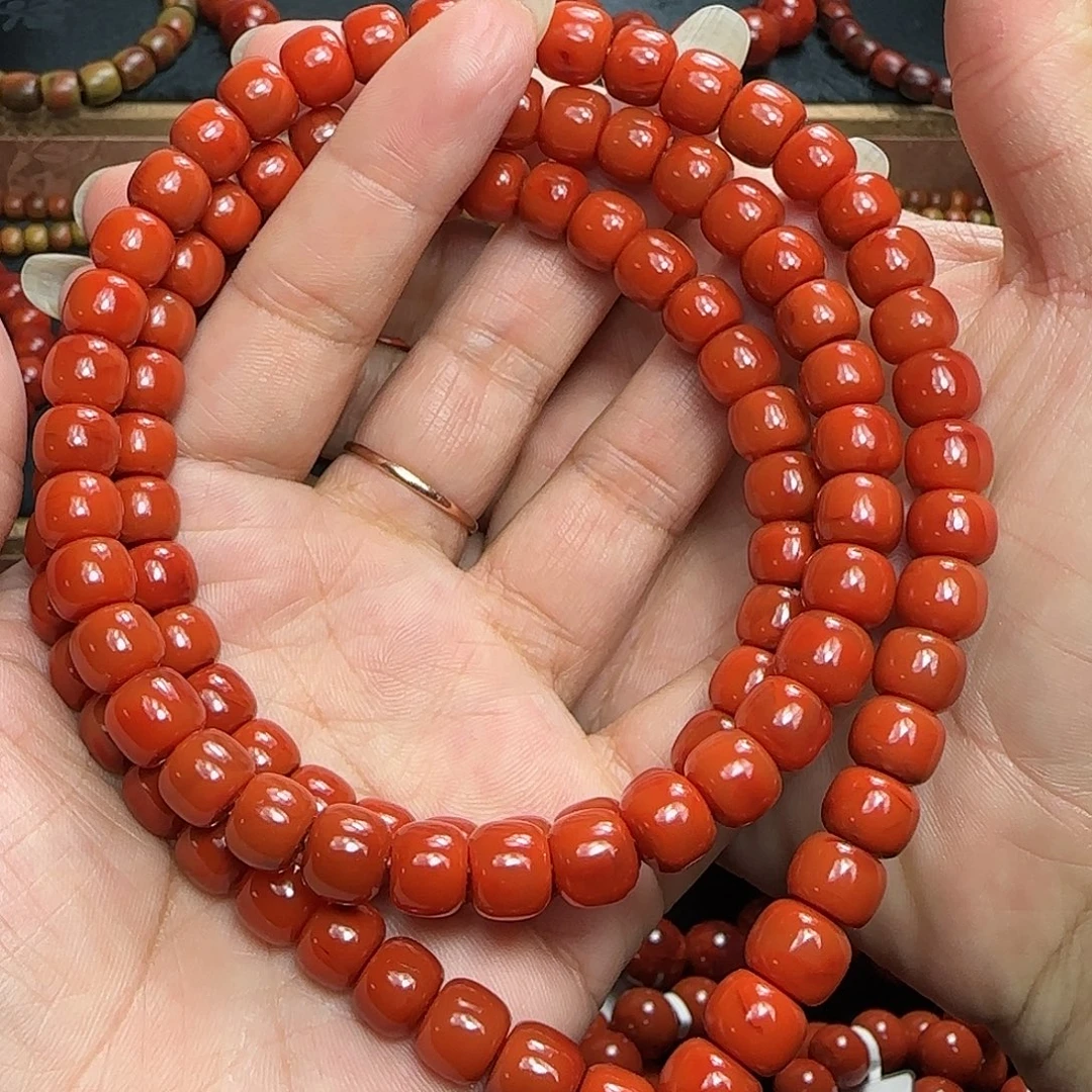 喜***年南红玛瑙未镶嵌手串