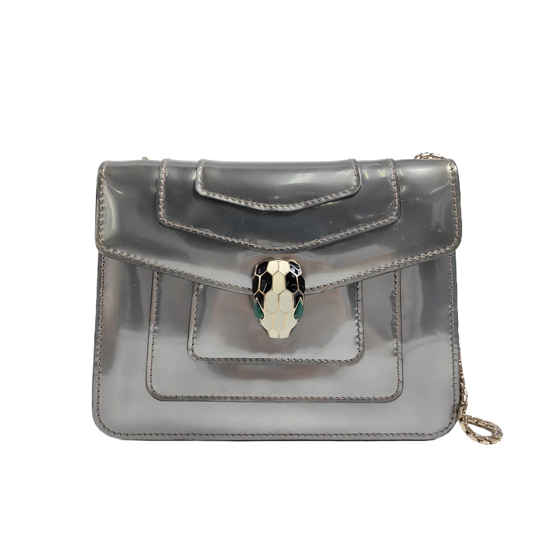 90新 宝格丽 安洁利严选蛇头包/BK0153695 单肩包