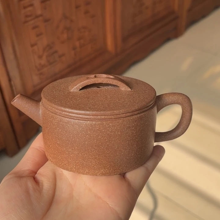 小***8紫砂茶壶全手工制作汉瓦壶