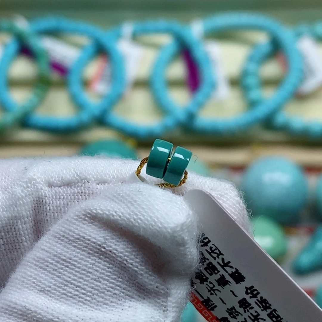 绿松石珠宝奇石未镶嵌食**你