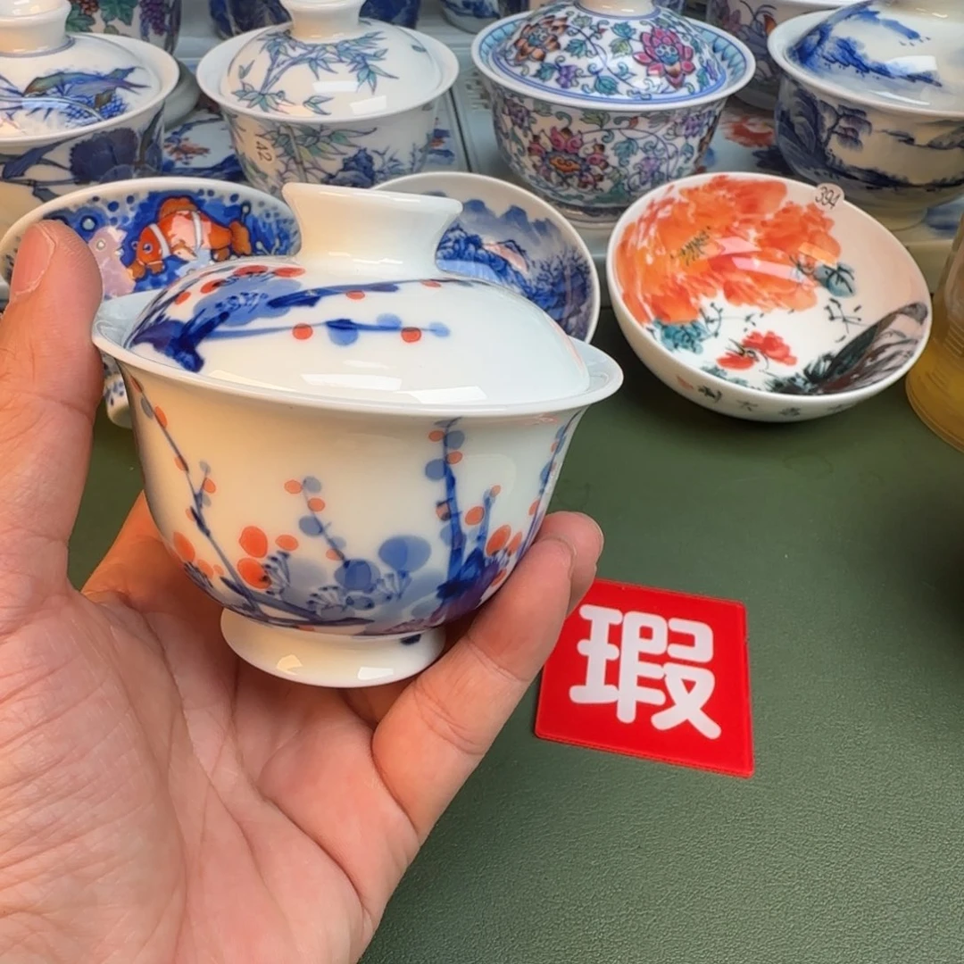陶纯手工纯手绘茶具330