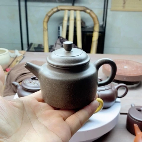茶壶紫砂徳钟天青泥