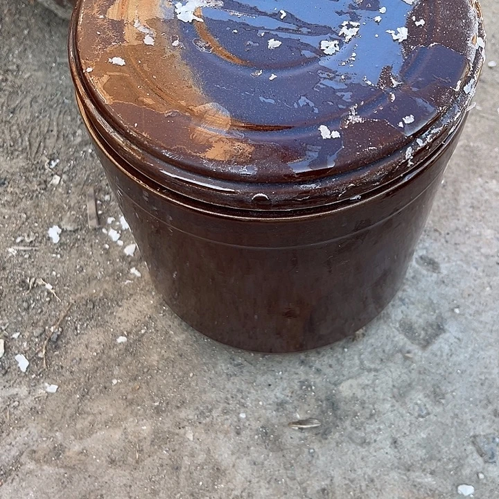 瓷粗瓷小缸口径20X10一支