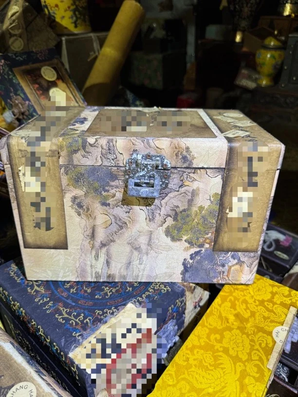 【闪购商品】福利天津箱子箱子完整复古风