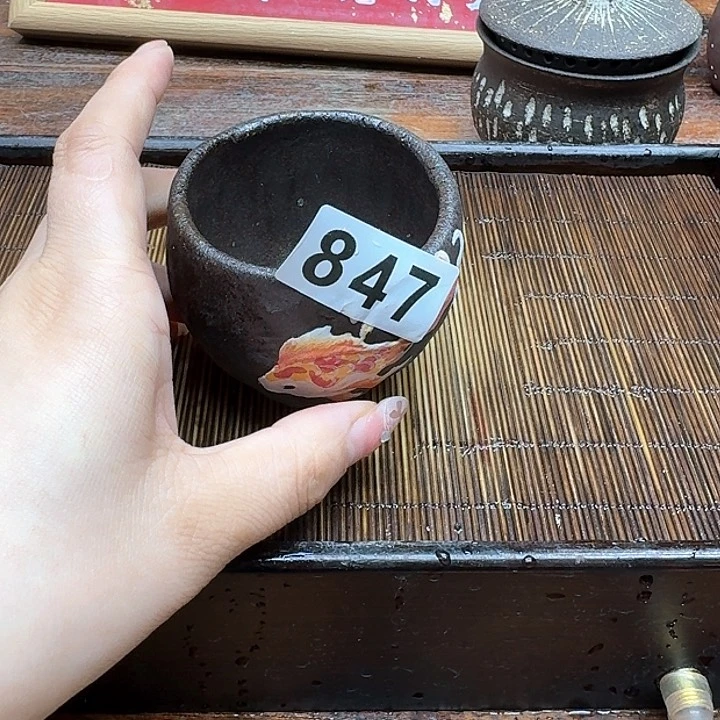 纯手工制作粗陶茶具清**茉