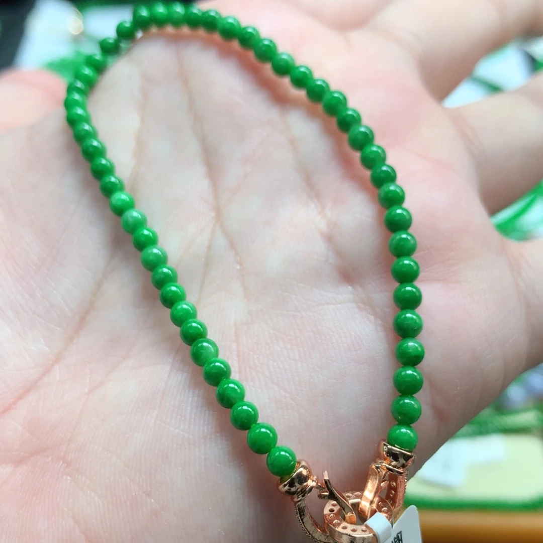 翡翠未镶嵌手链翡翠