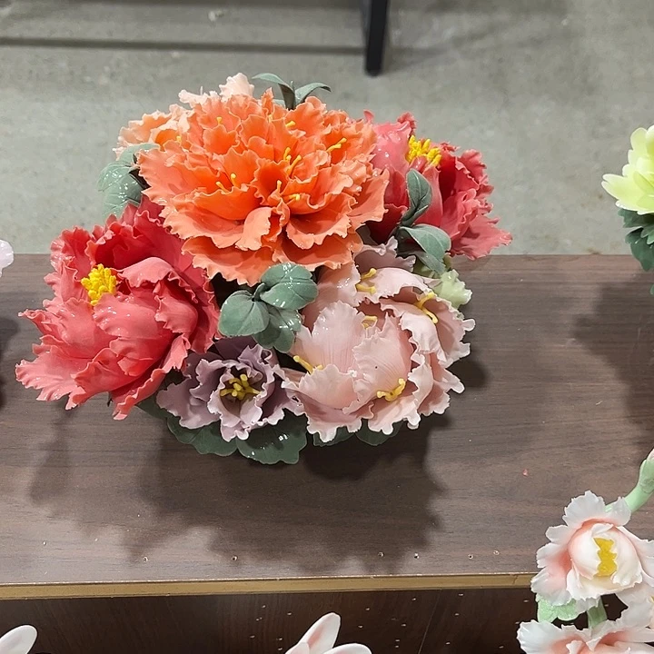 瓷片陶瓷工艺品摆件