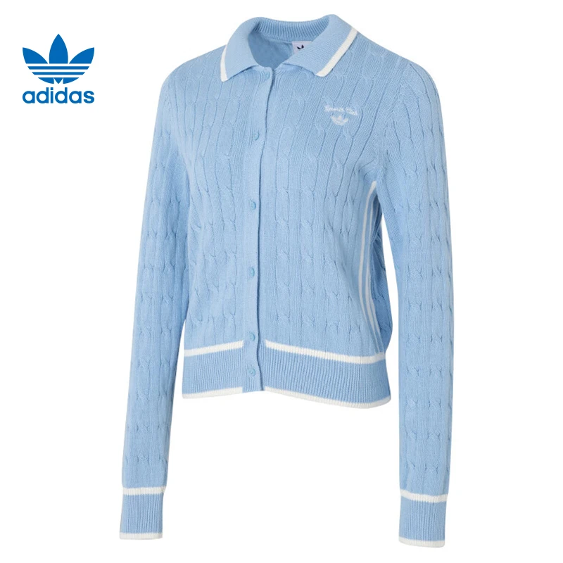 adidas Originals阿迪三叶草女子CC CDG W时尚毛线开衫JM8018