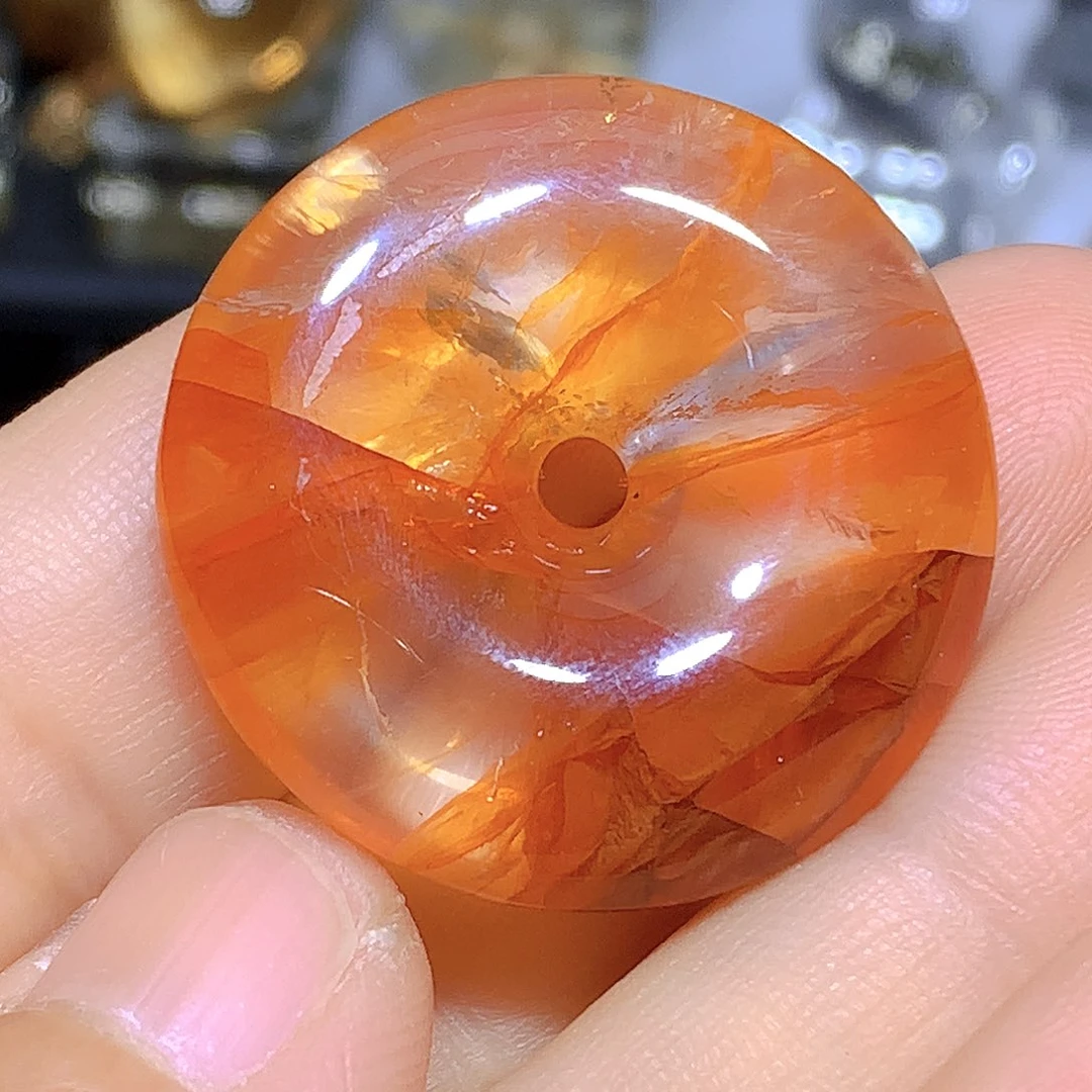 水晶吊坠未镶嵌漯****馆定制款