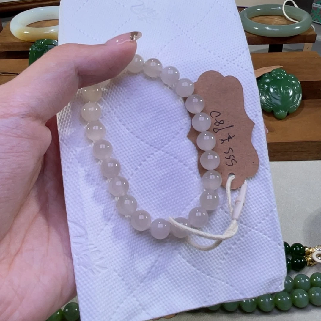 未镶嵌手串和田玉