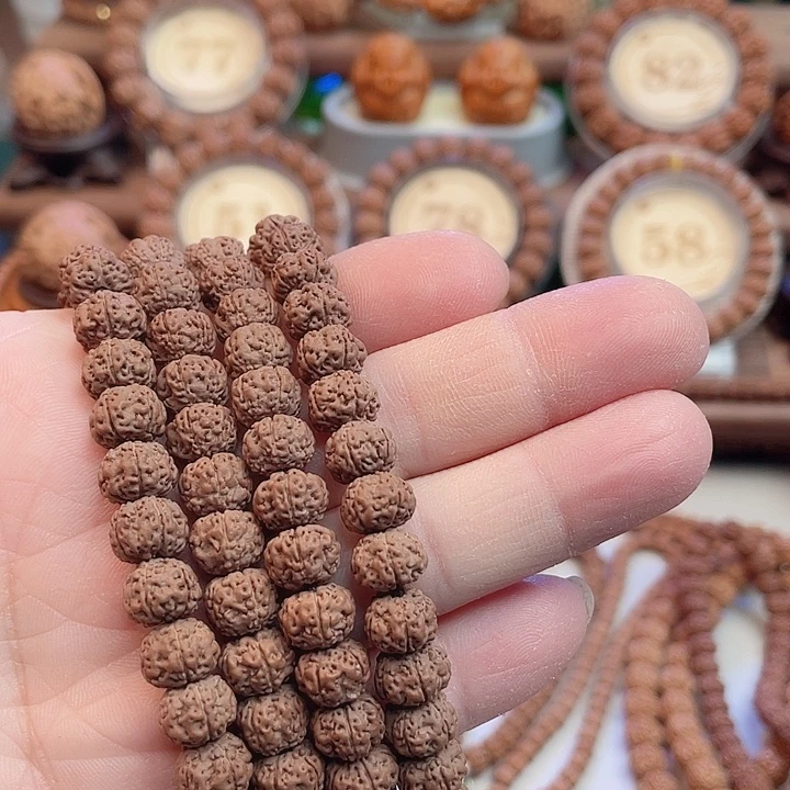 枫***逸吊坠金刚菩提地表平细108