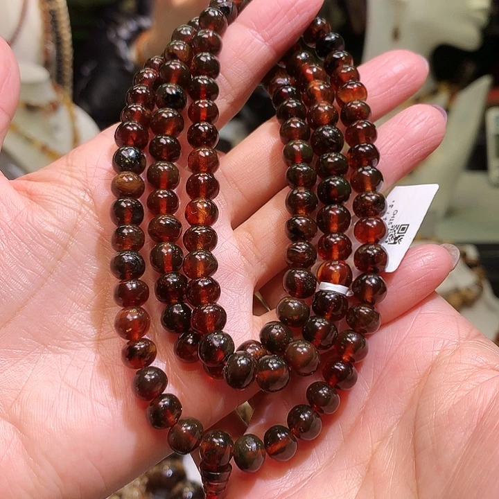 琥珀裸石未镶嵌7大近8血