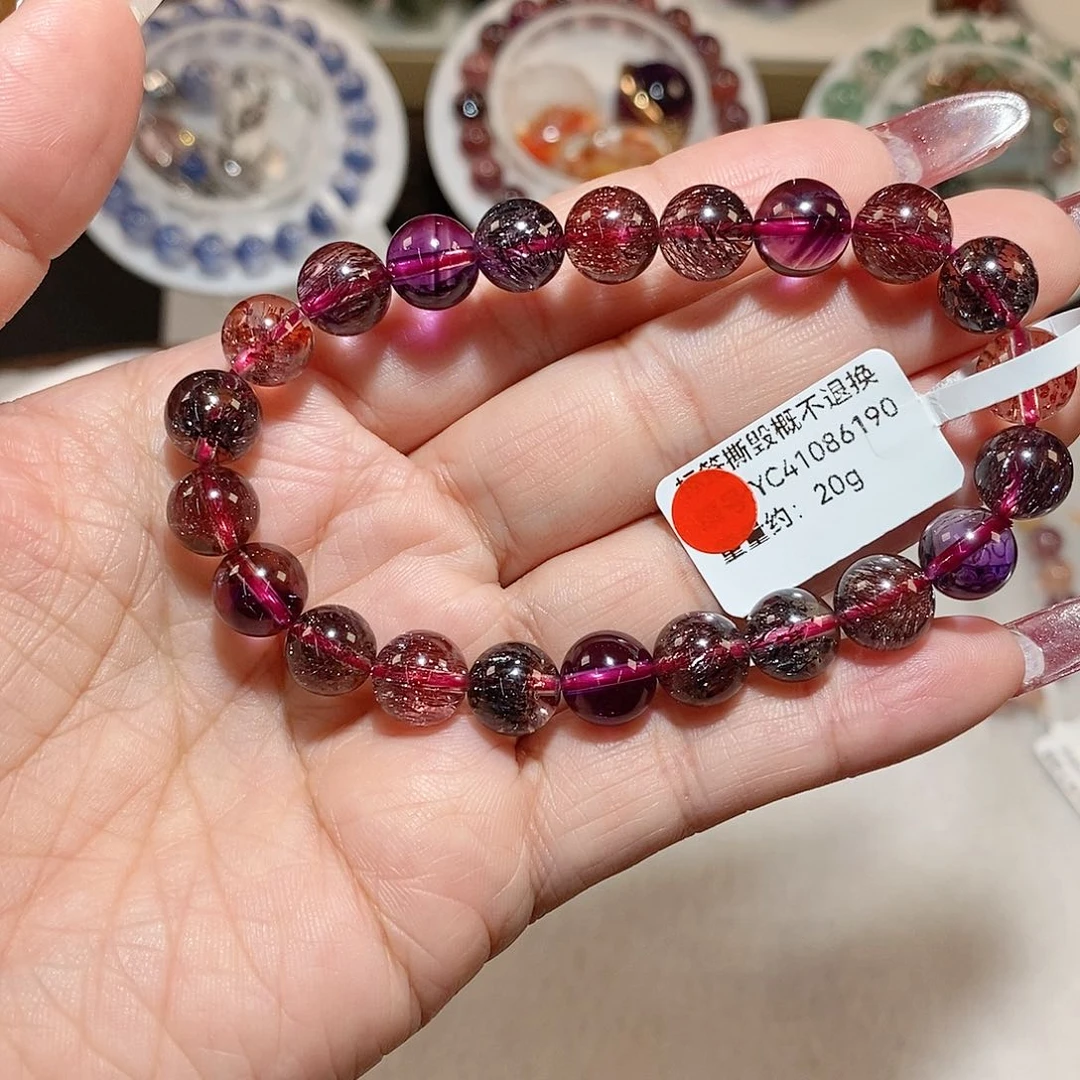 水晶手链未镶嵌晚*?彩超七