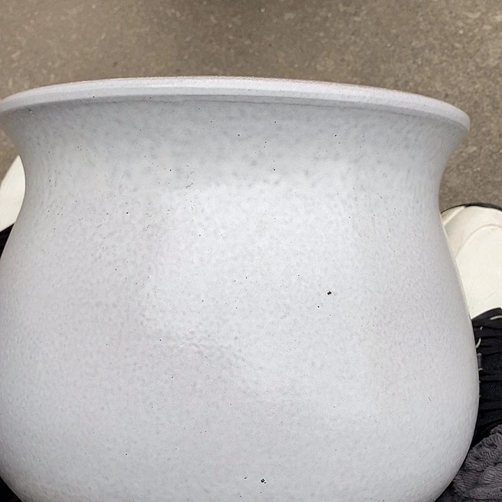 紫砂花盆高约22口约25