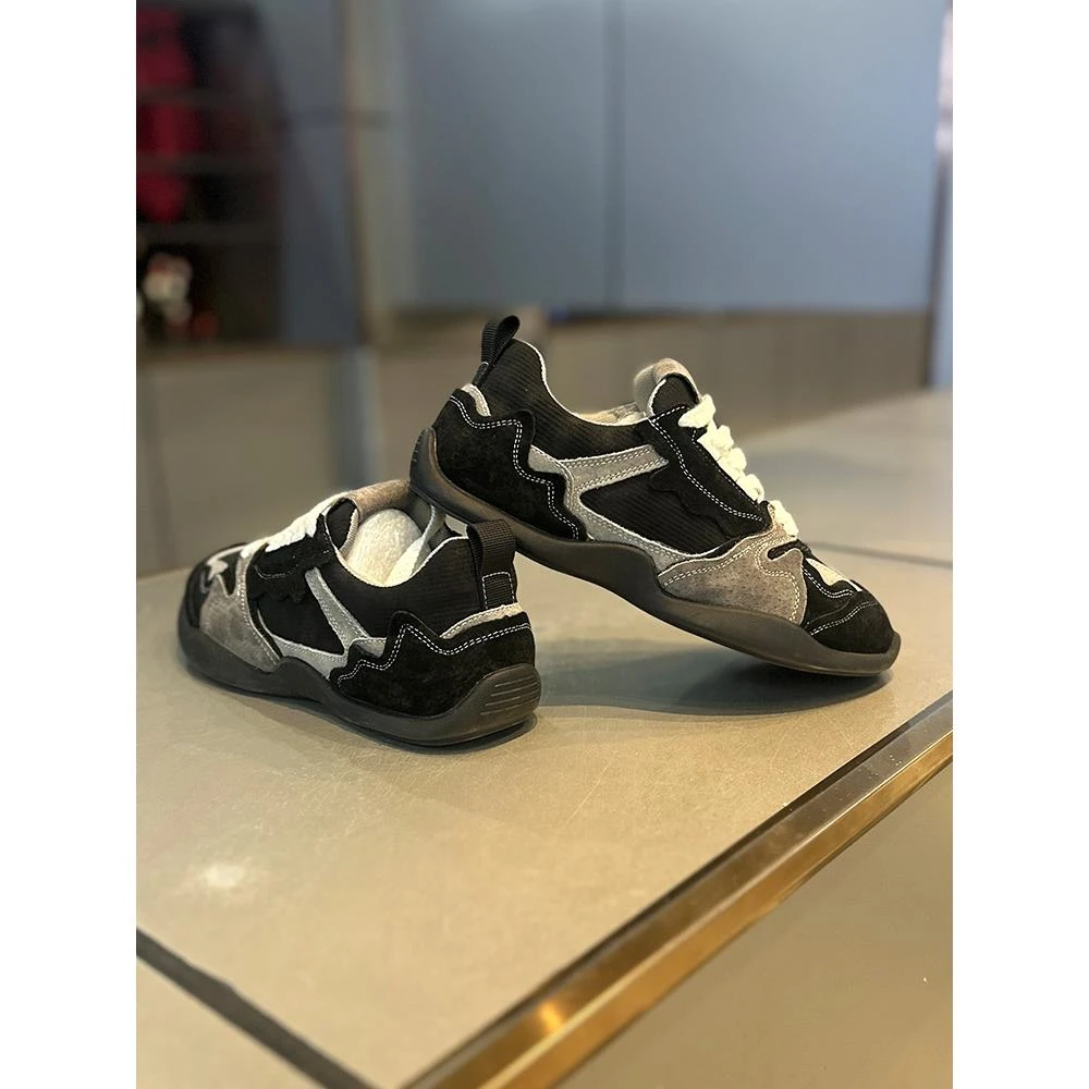 DMXUXM『设计风』轻松搭配~匠心制作~时尚百搭运动软底轻便休闲鞋男