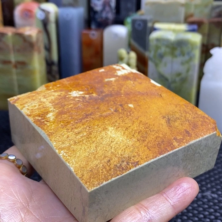 青田石石*青田石印章石