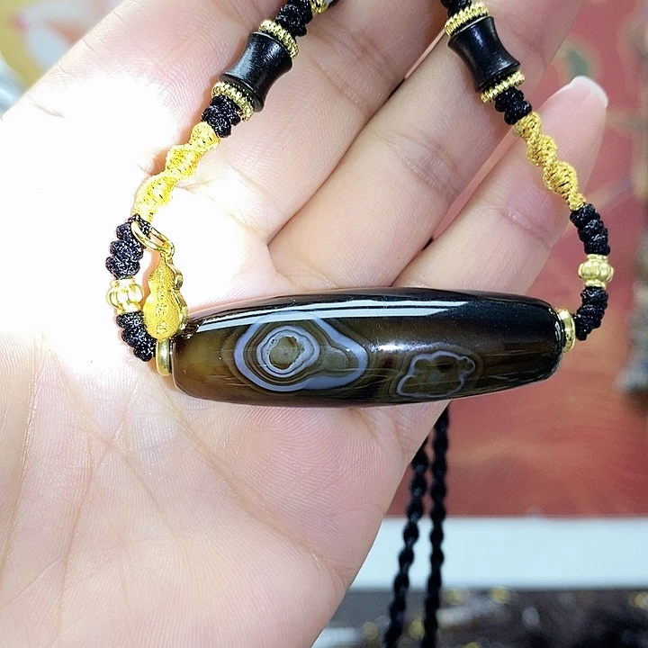 玛瑙/玉髓合金颈饰