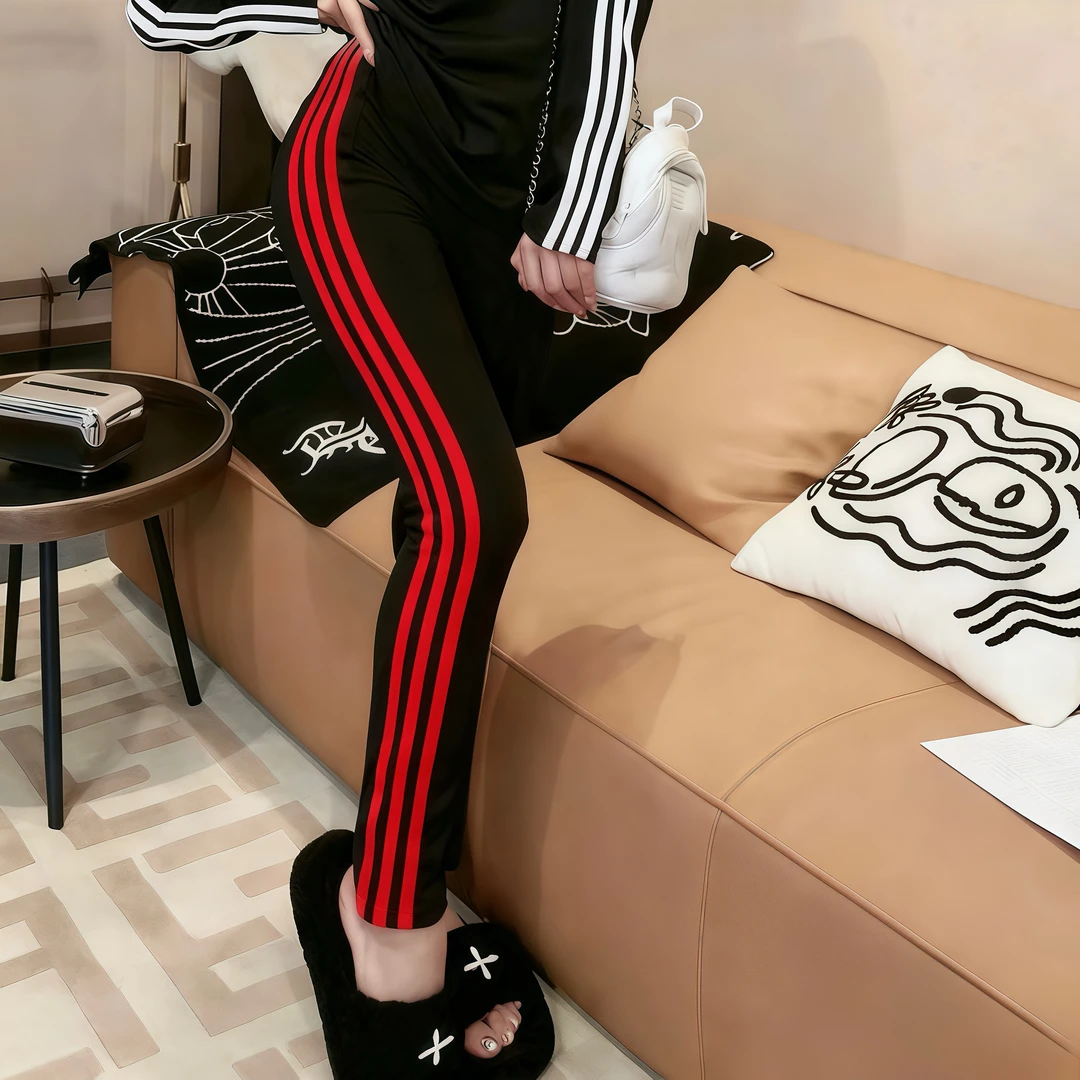 【加绒】冬季高腰高弹运动百搭女士修身显瘦外穿加绒打底裤02-22172