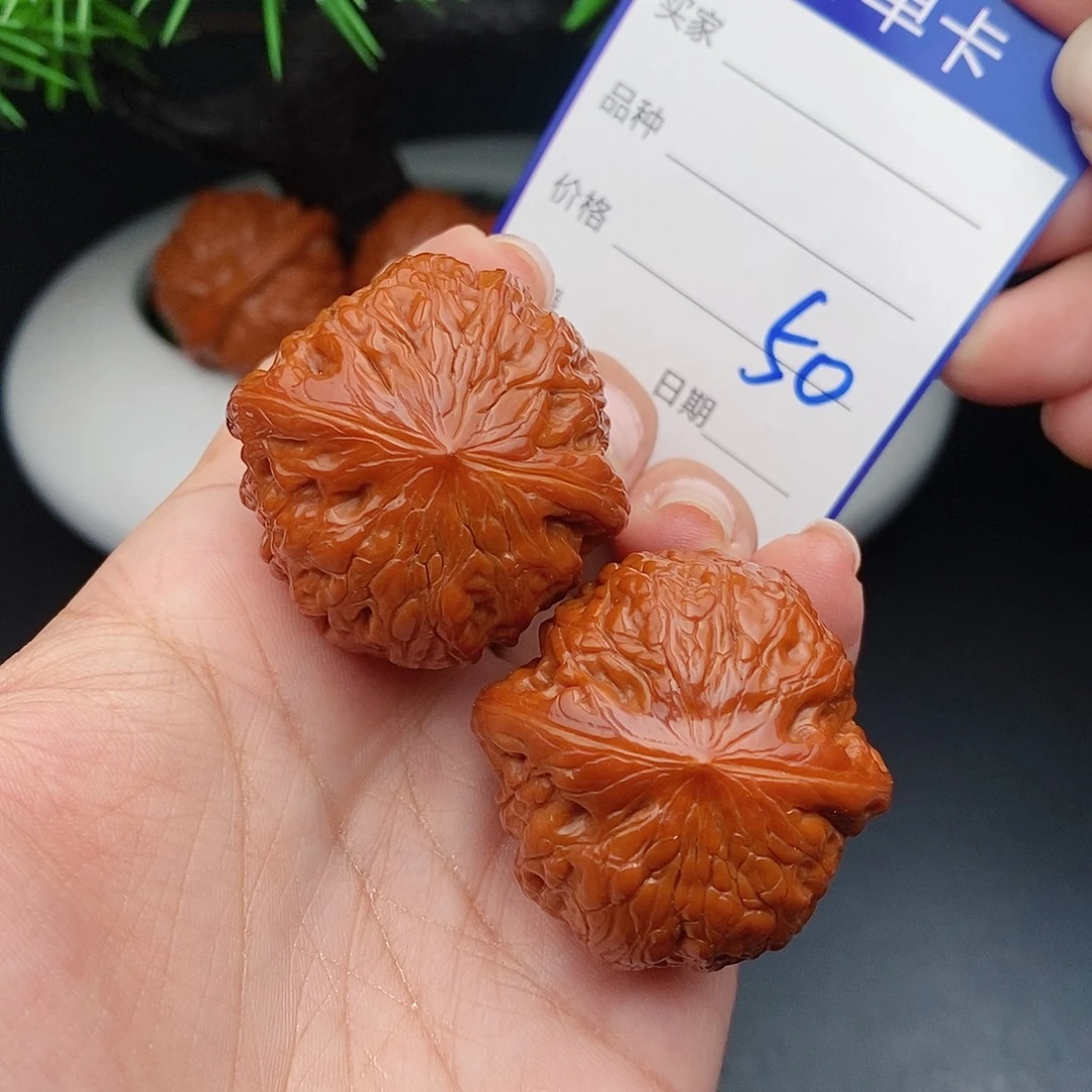 文玩核桃把件37铁锤妹妹50
