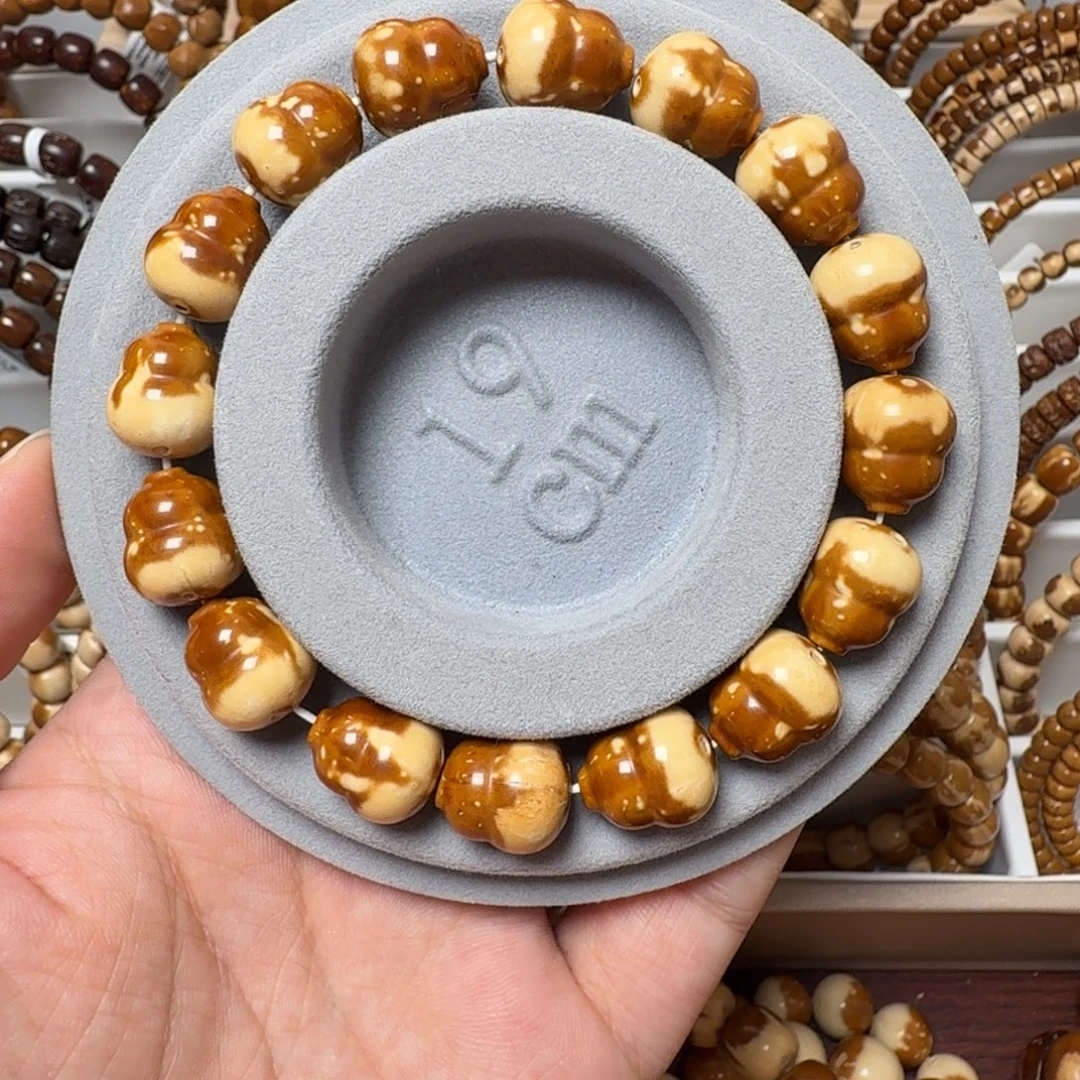 吊坠紫金鼠半实心紫金鼠手串 花皮葫芦11+