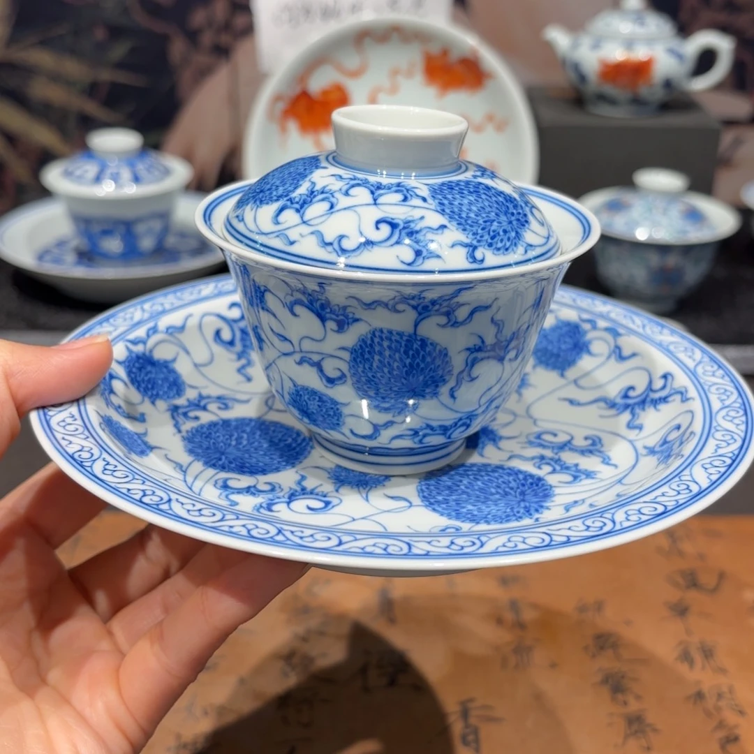 手工手绘陶瓷茶具