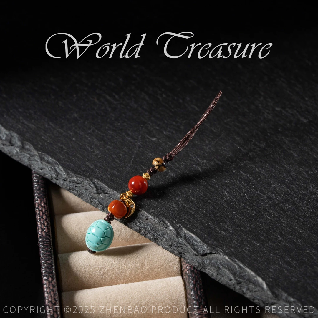 【世间臻宝】S925绿松富甲DIY挂饰/Q3077/多样性发一件/20