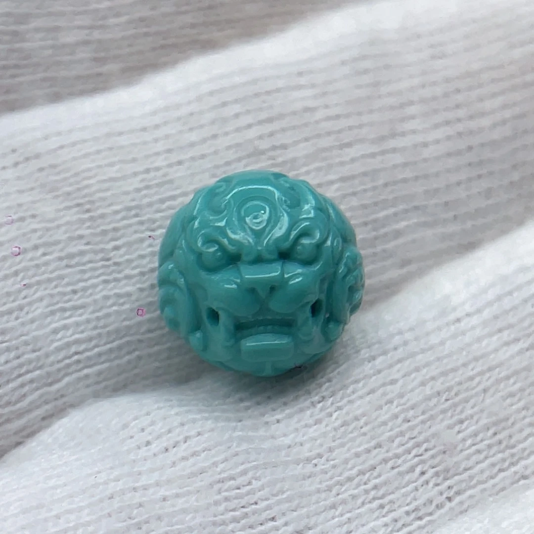 绿松石未镶嵌颈饰卡9.5