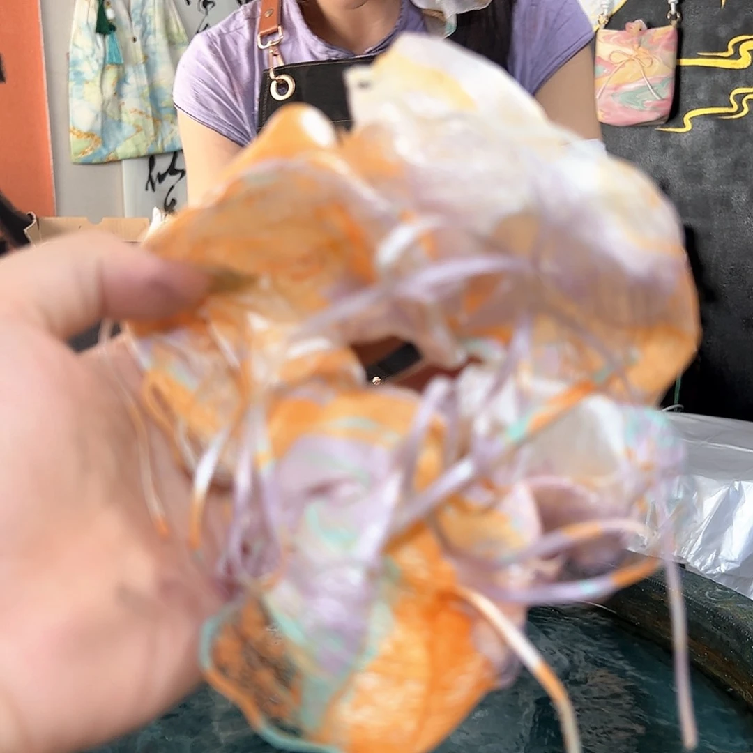 274蕾丝发圈手作