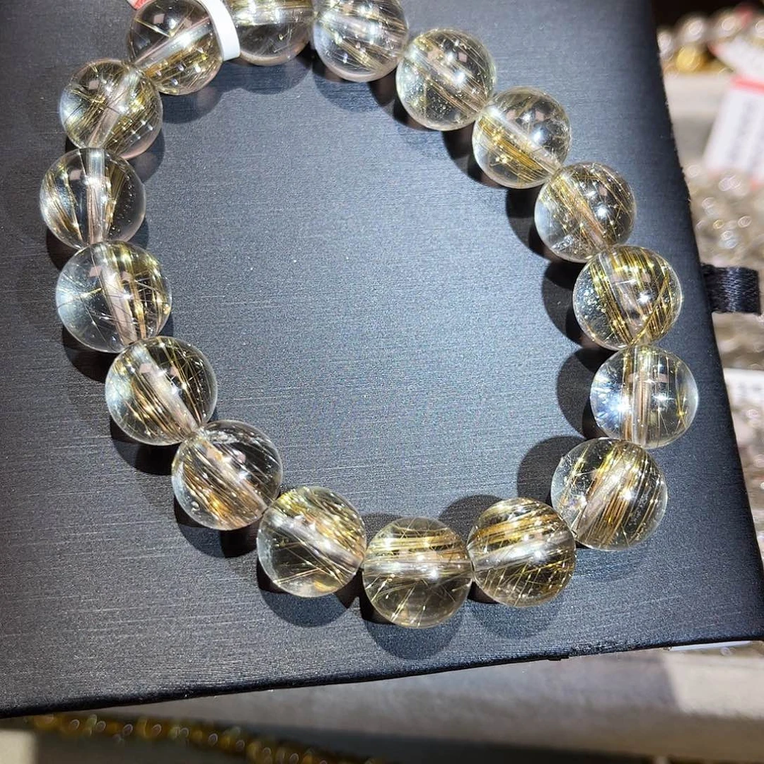 水晶手链未镶嵌银发晶手串