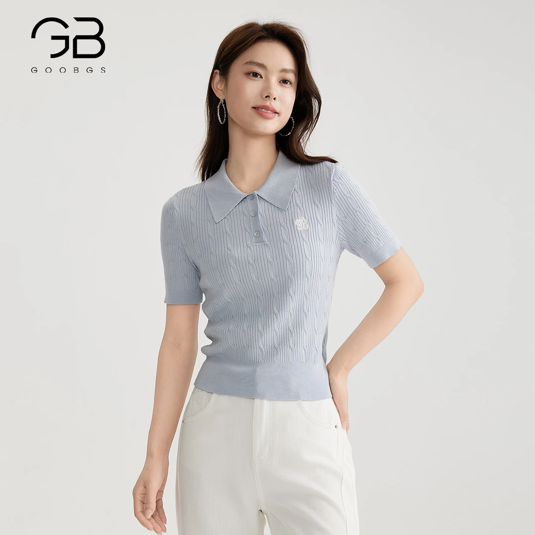 【谷邦L+】谷邦GOOBGS polo领针织衫 B5232187